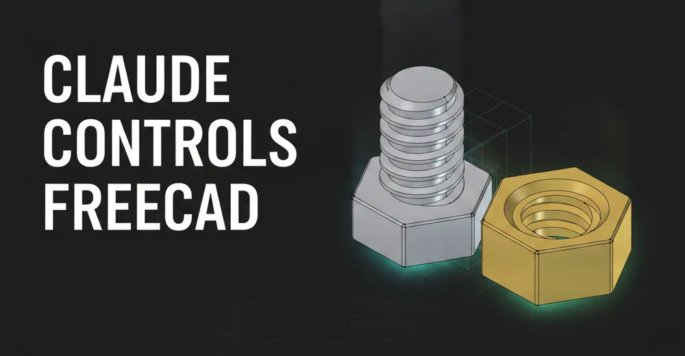 Control FreeCAD with AI: Robust MCP Bridge + Claude