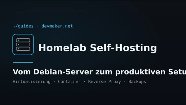Hero: Homelab Guide (DE)