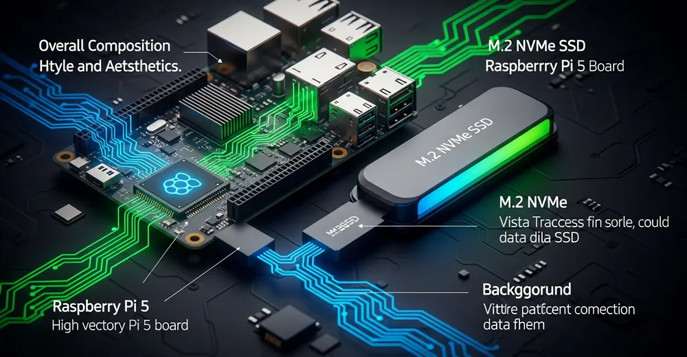 Raspberry Pi NVMe SSD Header