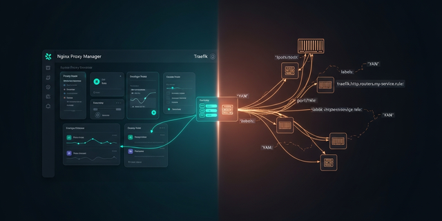 Traefik vs Nginx Proxy Manager Header
